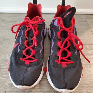 Nike React Element 55 Black University Red (Women's) Size 7